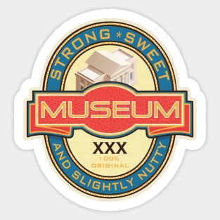 Museum T-shirt Sticker